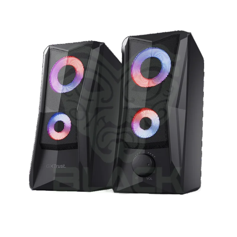 PARLANTE TRUST JAVV RGB SET BLACK 2.0 GXT606B