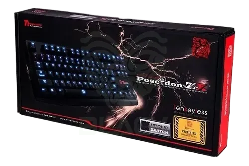 TECLADO TTESPORTS POSEIDON ZX BROWN SW