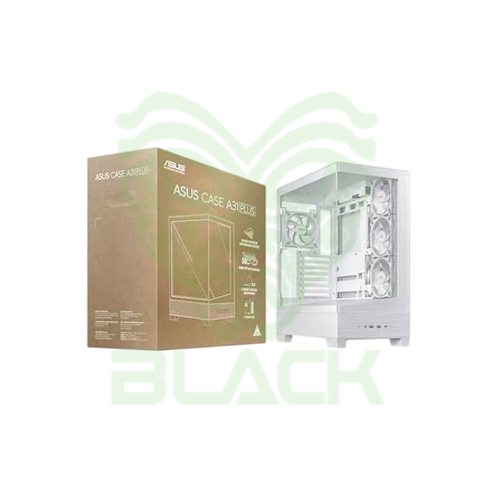GAB ASUS A31 PLUS TG ARGB WHITE V TEMPLADO