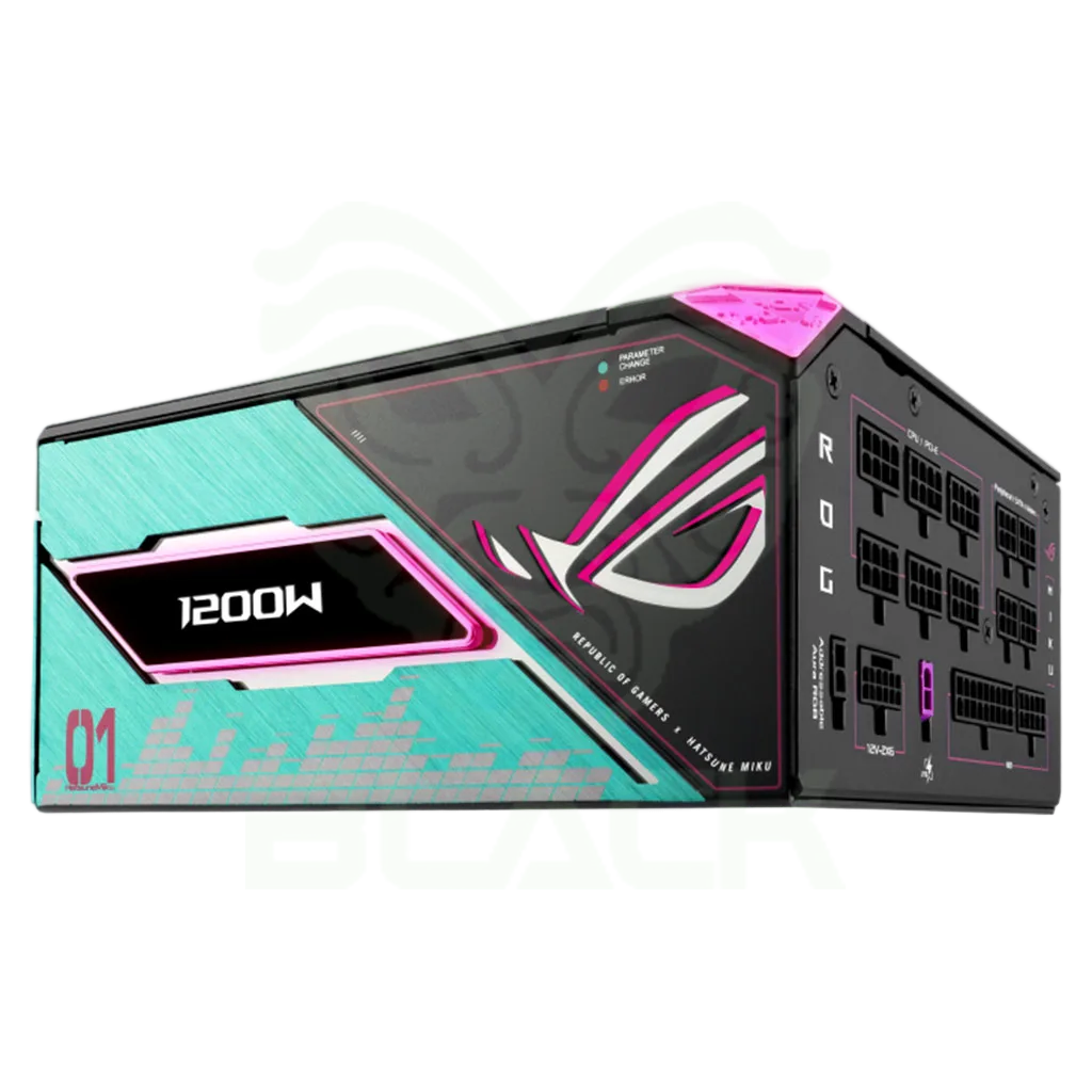 FUENTE ASUS ROG THOR 1200W 80+ PLATINUM FULL MODULAR MIKU EDITION