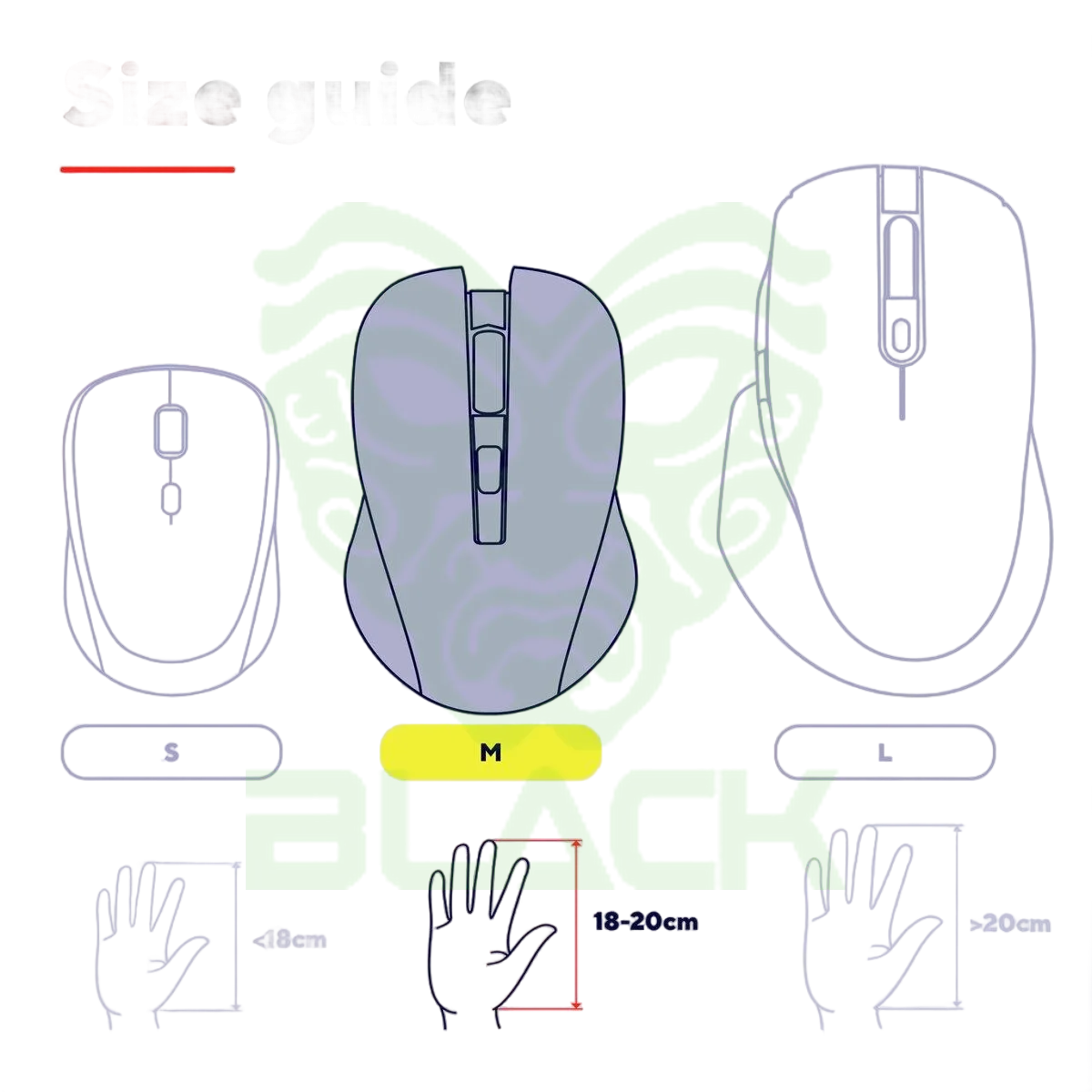 MOUSE GAMER TRUST FERRO HYPERWHEEL WIRELESS BLACK