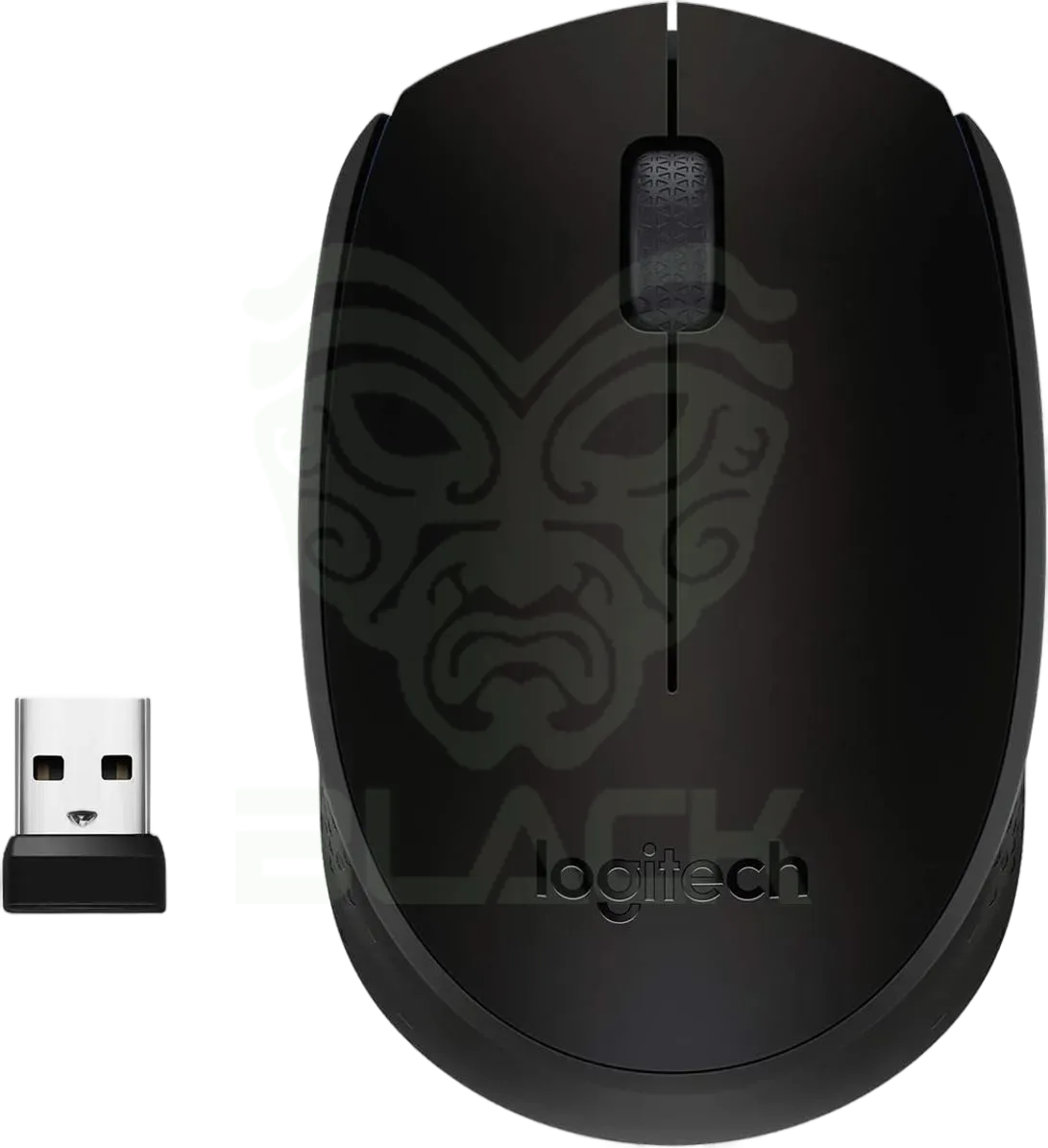 MOUSE LOGITECH M170 BLACK 2.4GHZ