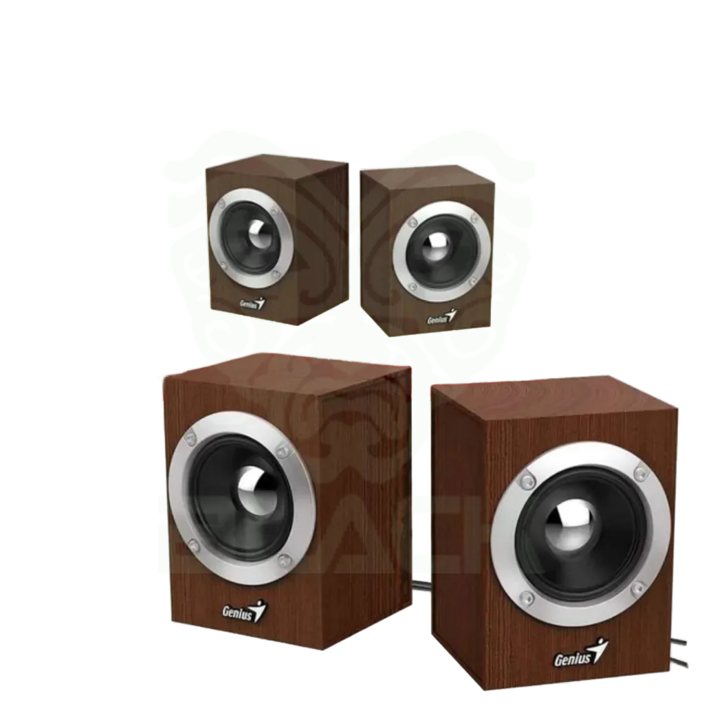 PARLANTE GENIUS SP-HF280 6W USB WOOD