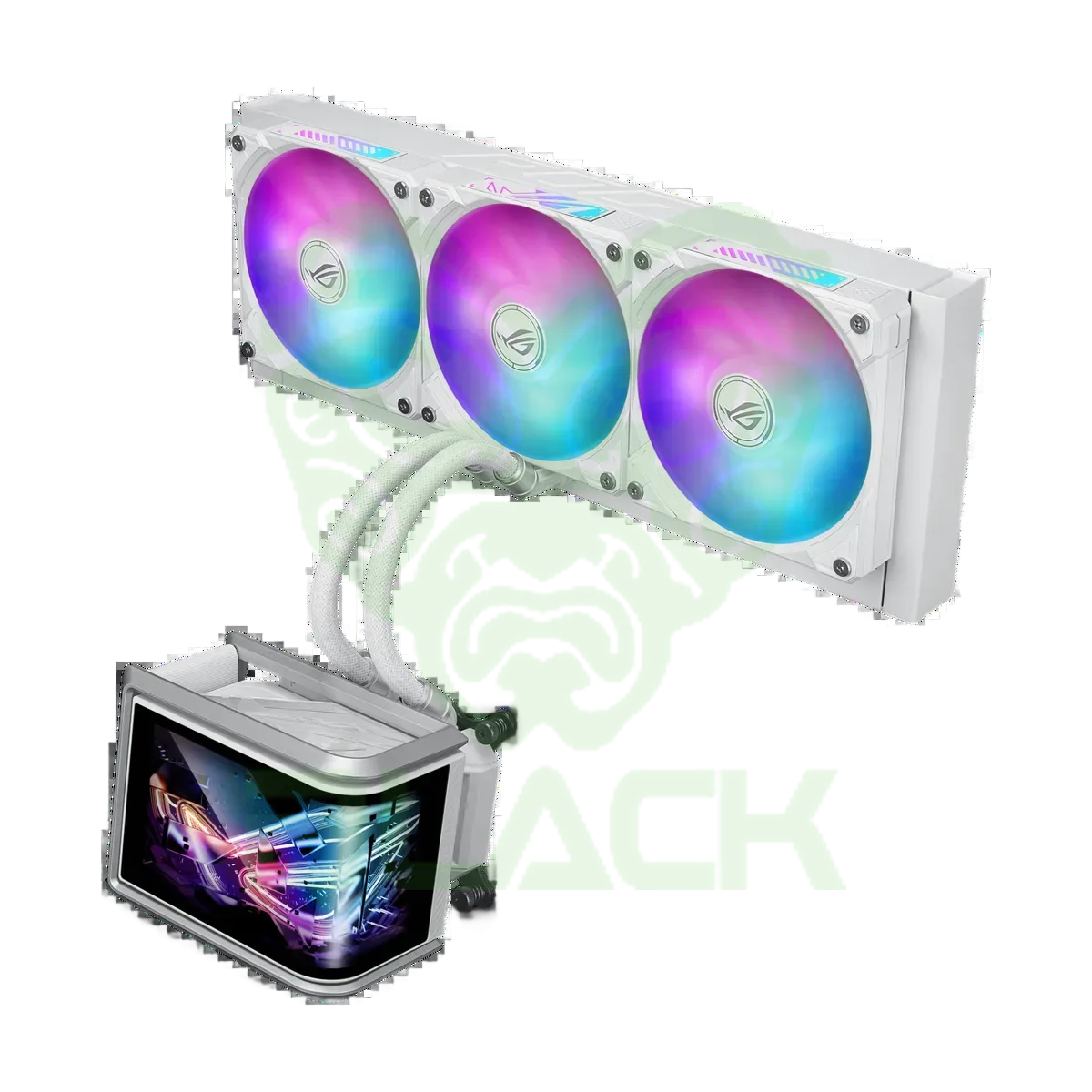 WATERCOOLER ASUS ROG RYUO IV SLC 360 ARGB WHITE