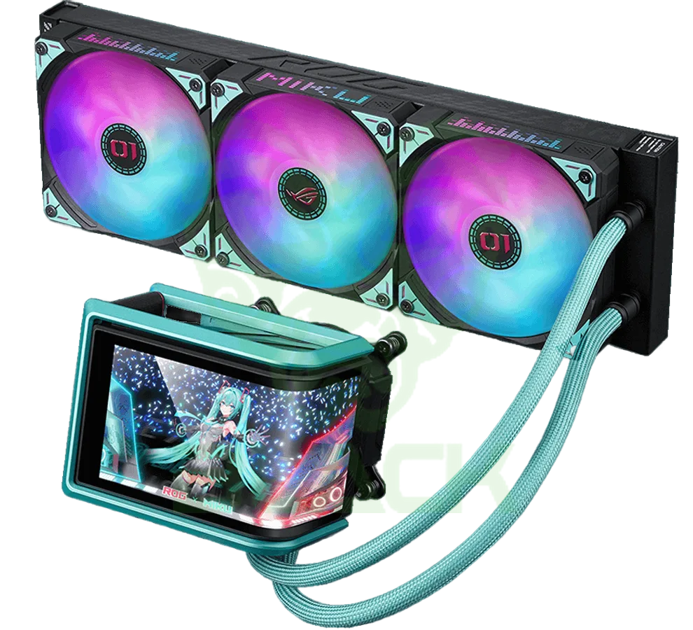 WATERCOOLER ASUS ROG RYUO IV 360 ARGB MIKU