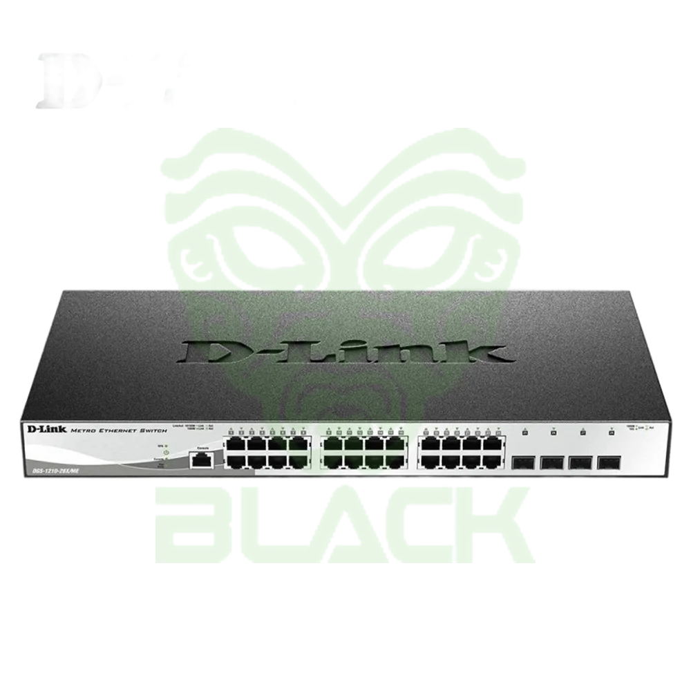 D-LINK SWITCH DGS-1210-28P 24 10/100/1000BASE-T POE 4 100/1000