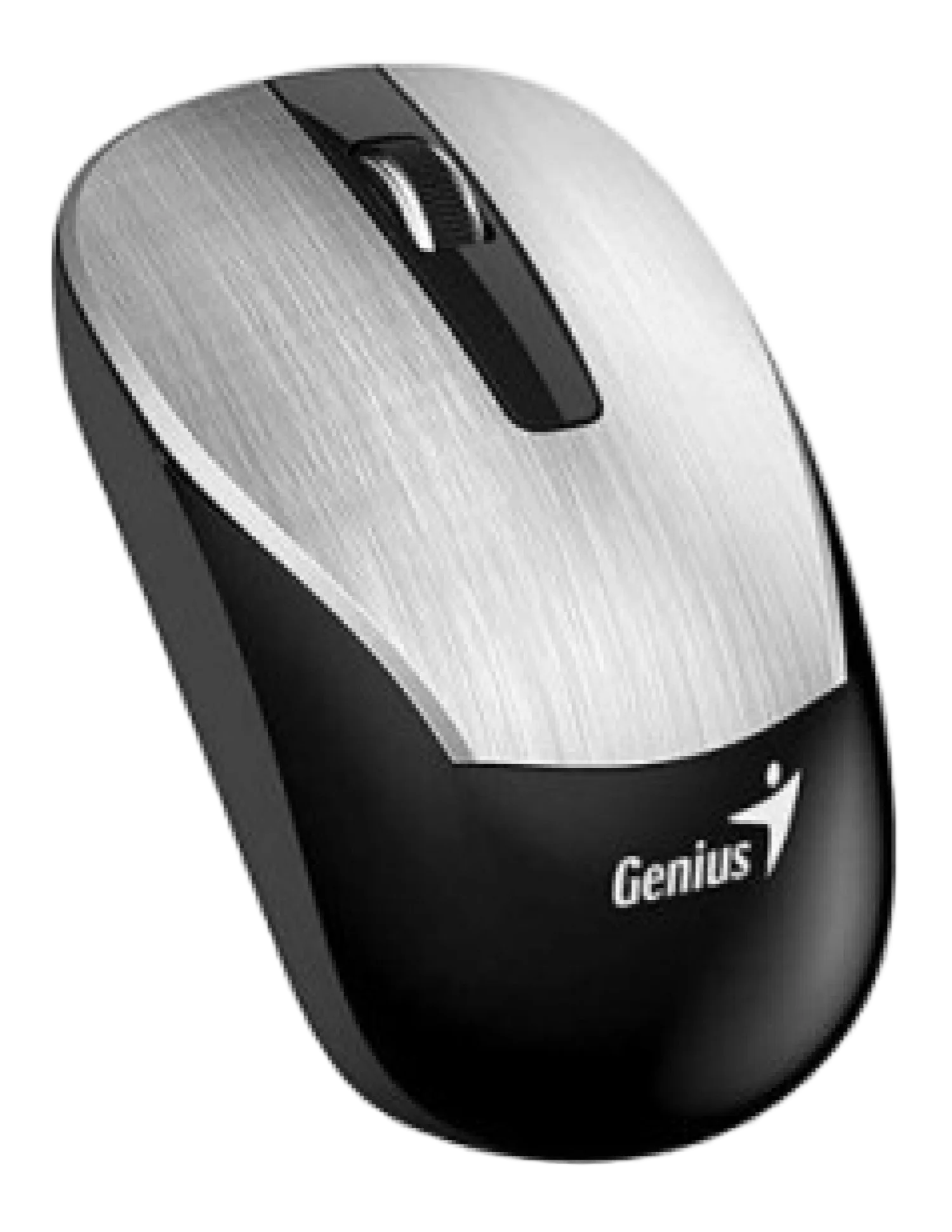 MOUSE WIRELESS RECARGABLE GENIUS ECO-8015 SILVER