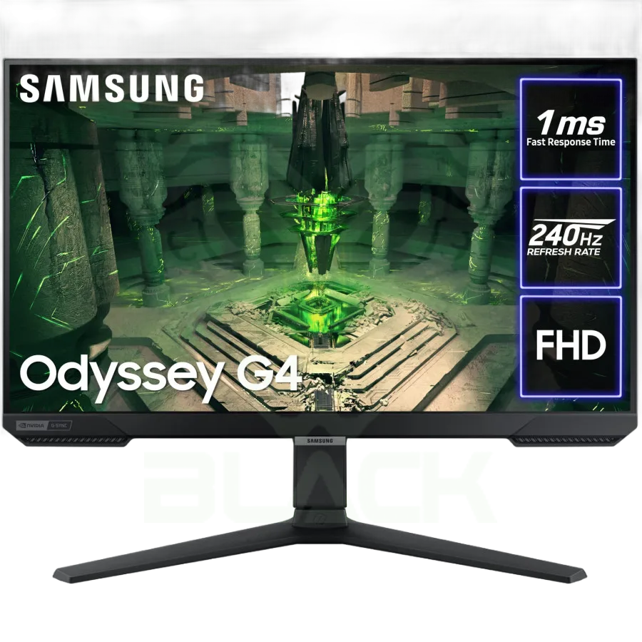 MONITOR GAMER SAMSUNG ODYSSEY G4 25" FHD 1080P IPS 240HZ 1MS G-SYNC FREESYNC PREMIUM