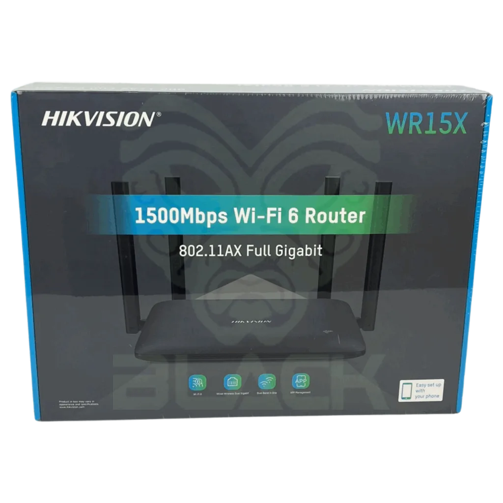 ROUTER 4P HIKVISION DS-3WR15X WIFI 6 1500MBPS