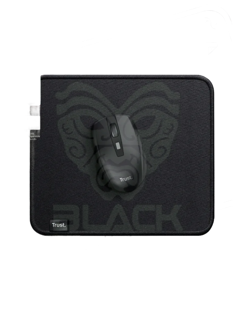 MOUSE PAD TRUST BOYE ECO BLACK