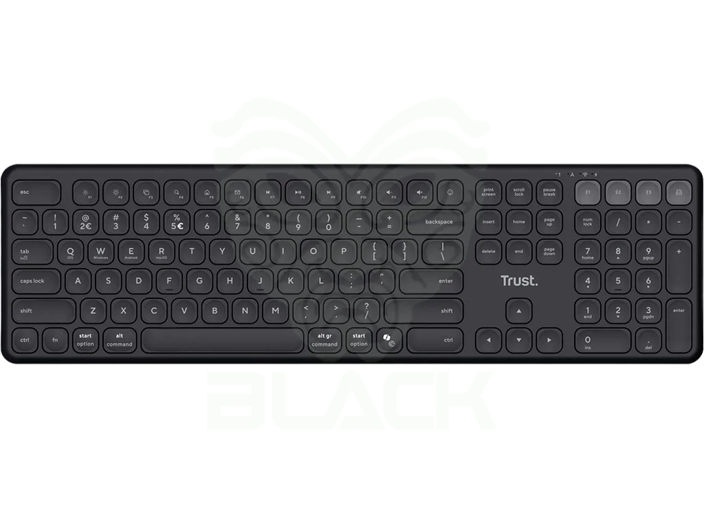 TECLADO VAIYA TRUST MULTIDEVICES WIRELESS ES