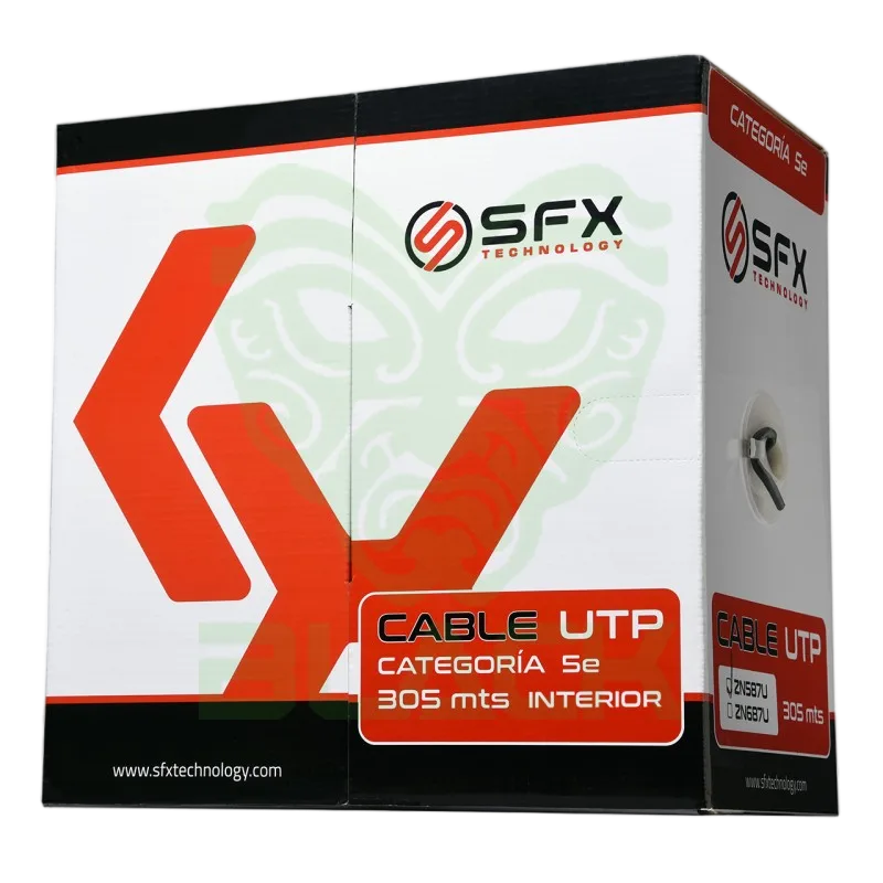 CABLE UTP SFX CAT5E 305M INTERIOR