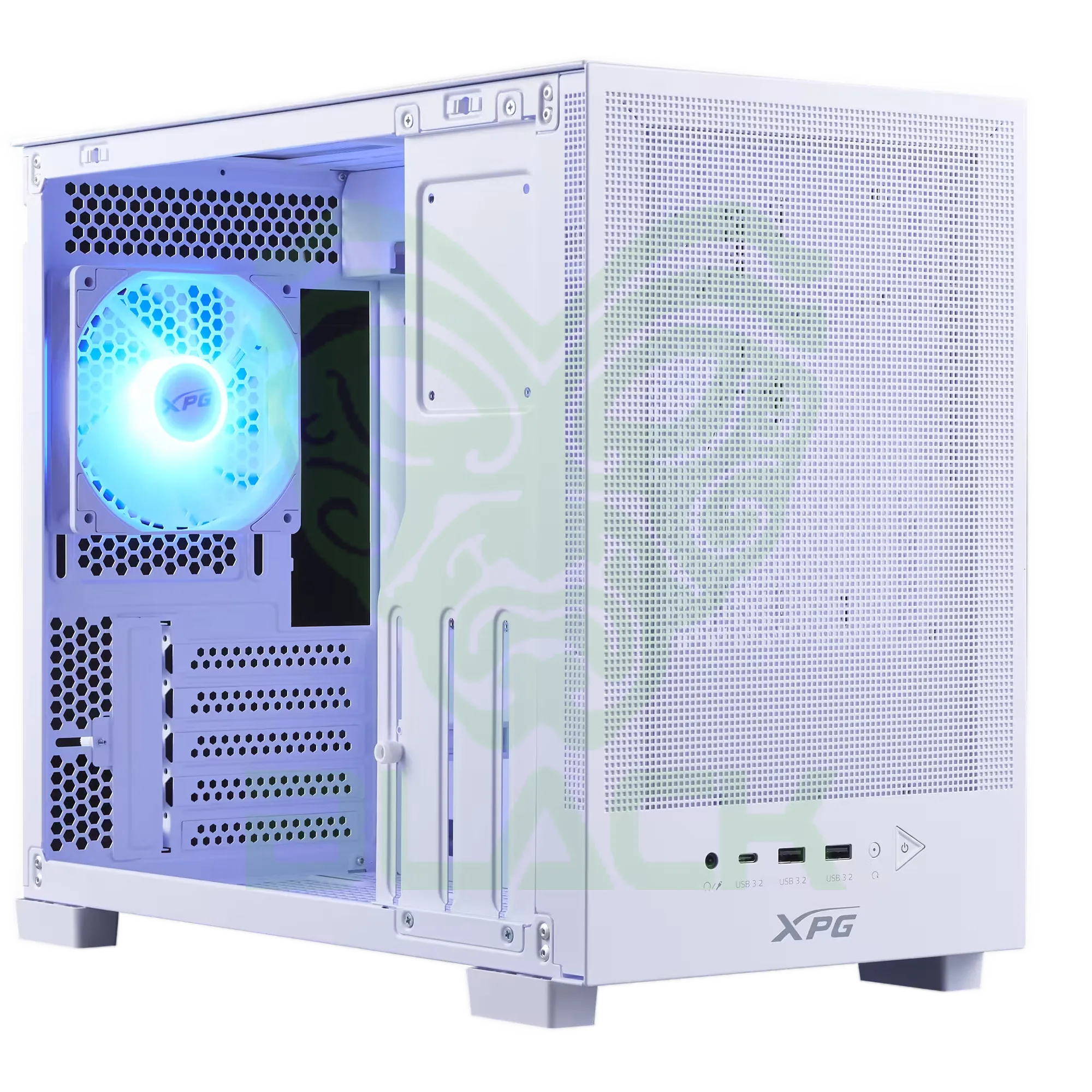 GABINETE XPG VALOR MESH NANO MICRO-ATX CON VENTILADOR ARGB
