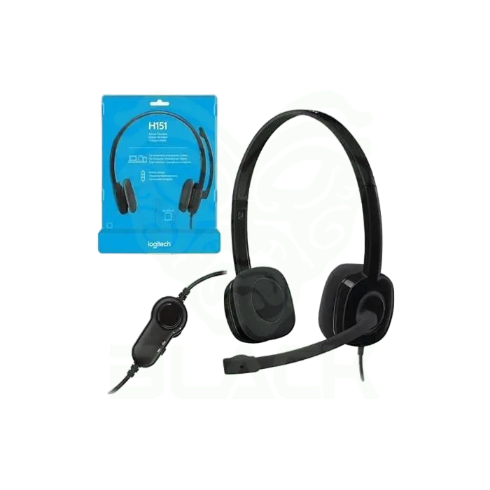 AURICULAR LOGITECH C/MICROFONO H151 BLACK JACK 3....