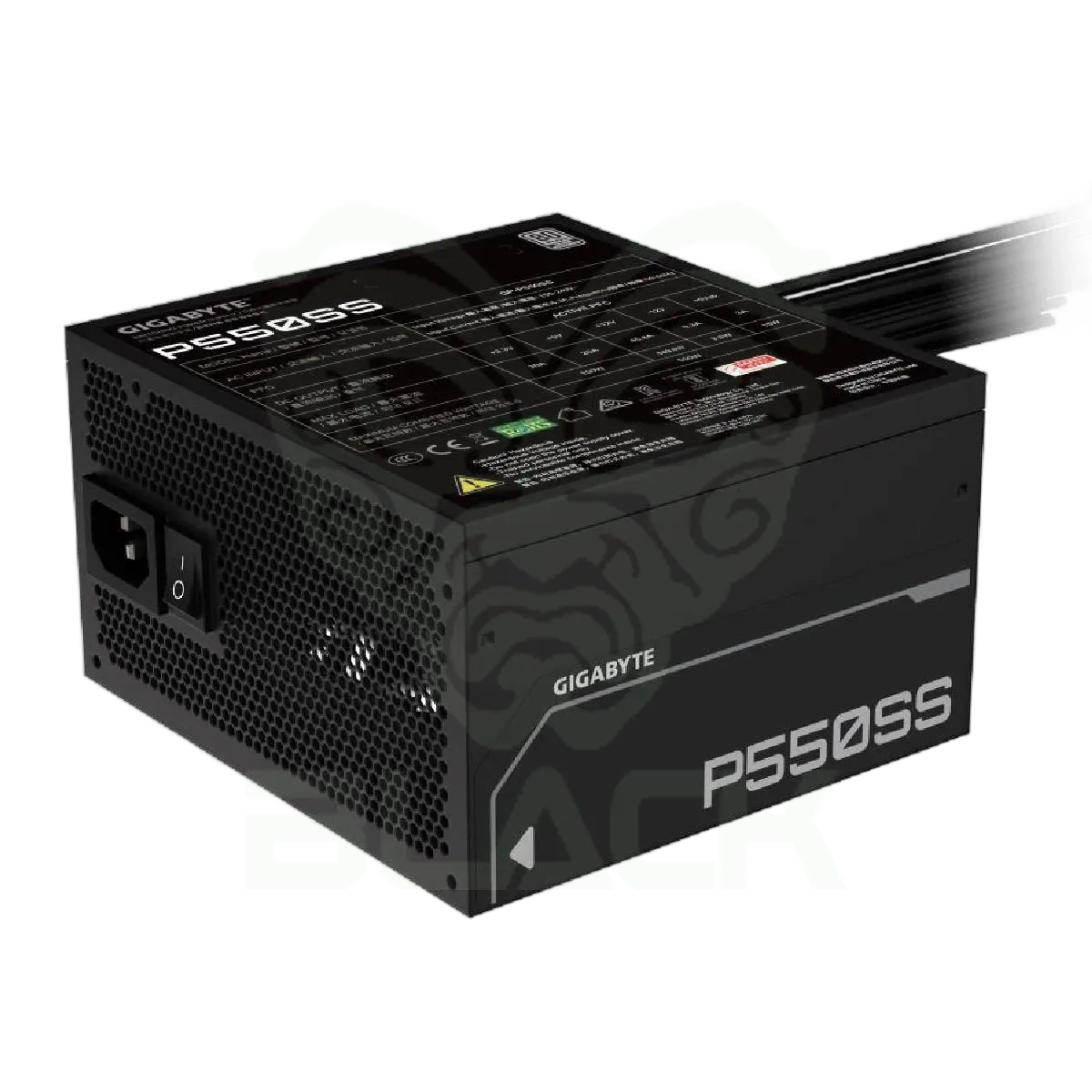 FUENTE 550W GIGABYTE 80 PLUS SILVER GP-P550SS