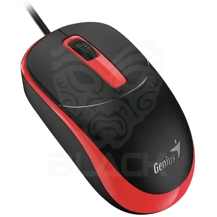MOUSE GENIUS DX-123 USB BLACK/RED