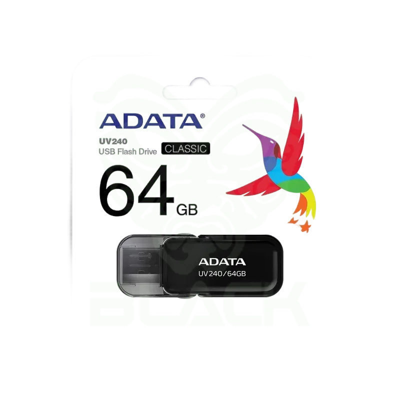 PEN DRIVE ADATA UV240 64GB USB 2.0 BLACK