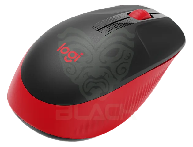 MOUSE LOGITECH M190 RED WIRELESS 2.4GHZ
