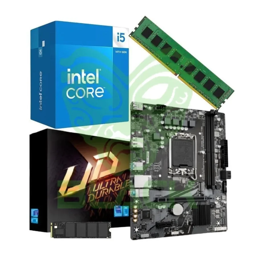 COMBO ECOVISION INTEL I5 14400F + MOTHER + 16 GB + 512 GB