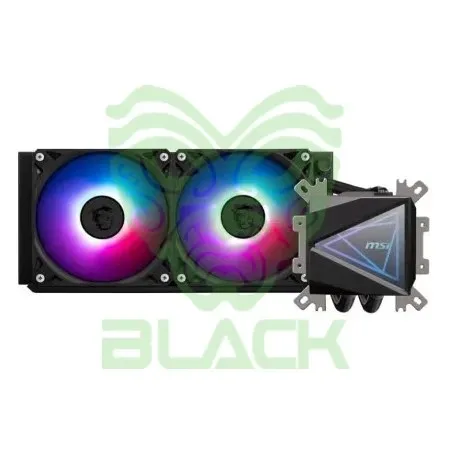 WATER COOLING MSI MAG CORELIQUID I240 2X CPU COOLER 240MM BLACK