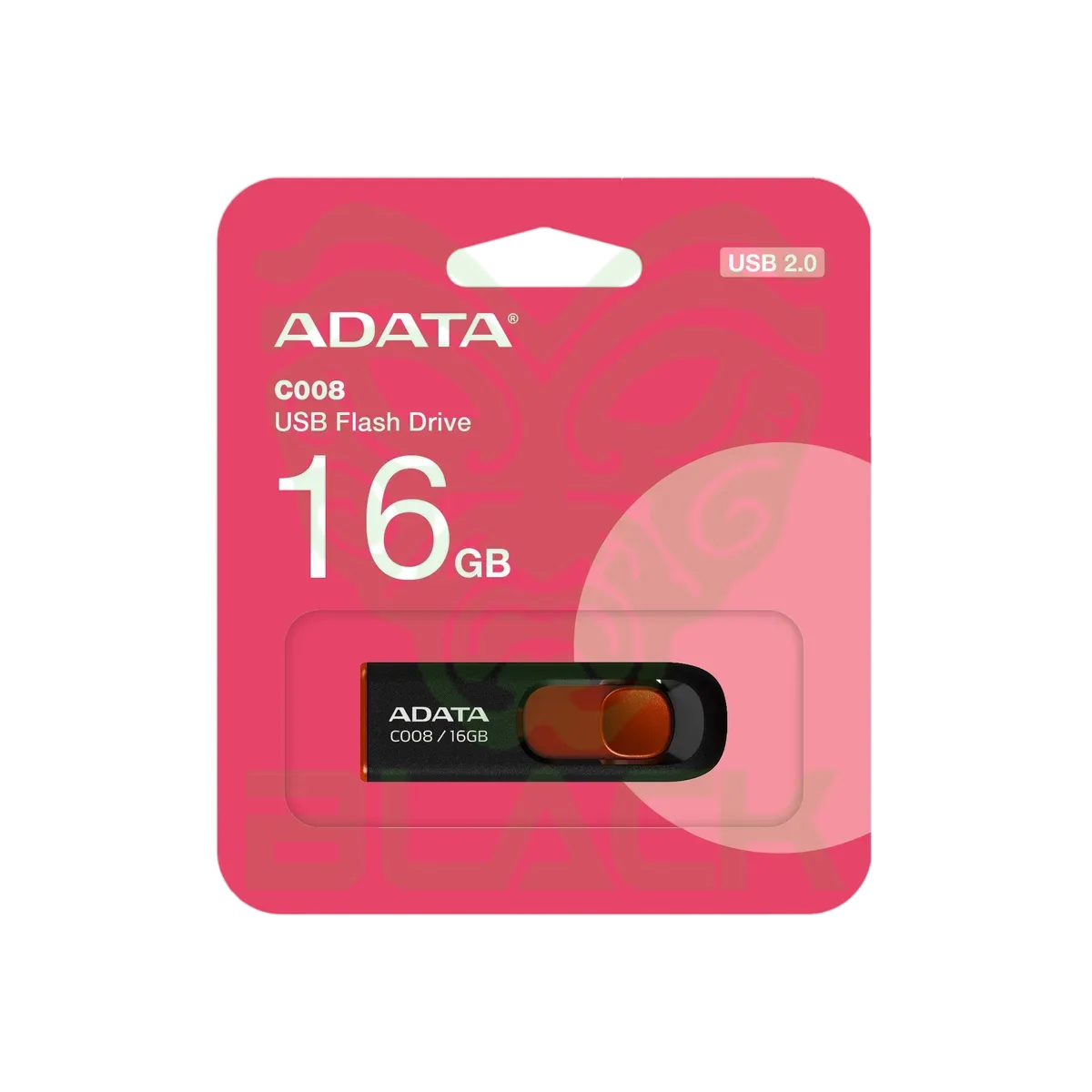 PEN DRIVE ADATA C008 RKD 16GB USB 2.0 C/ TAPA DES