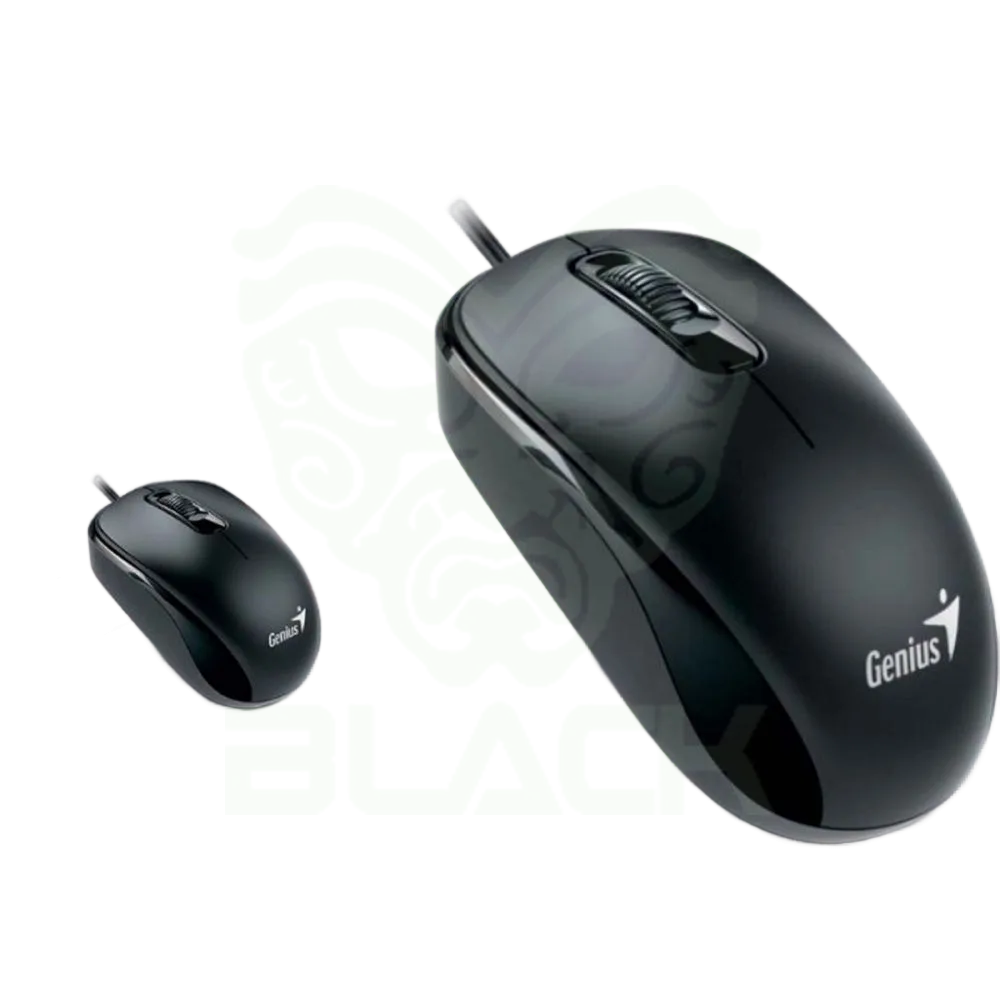 MOUSE GENIUS DX-110 USB ** TIPO C** BLACK
