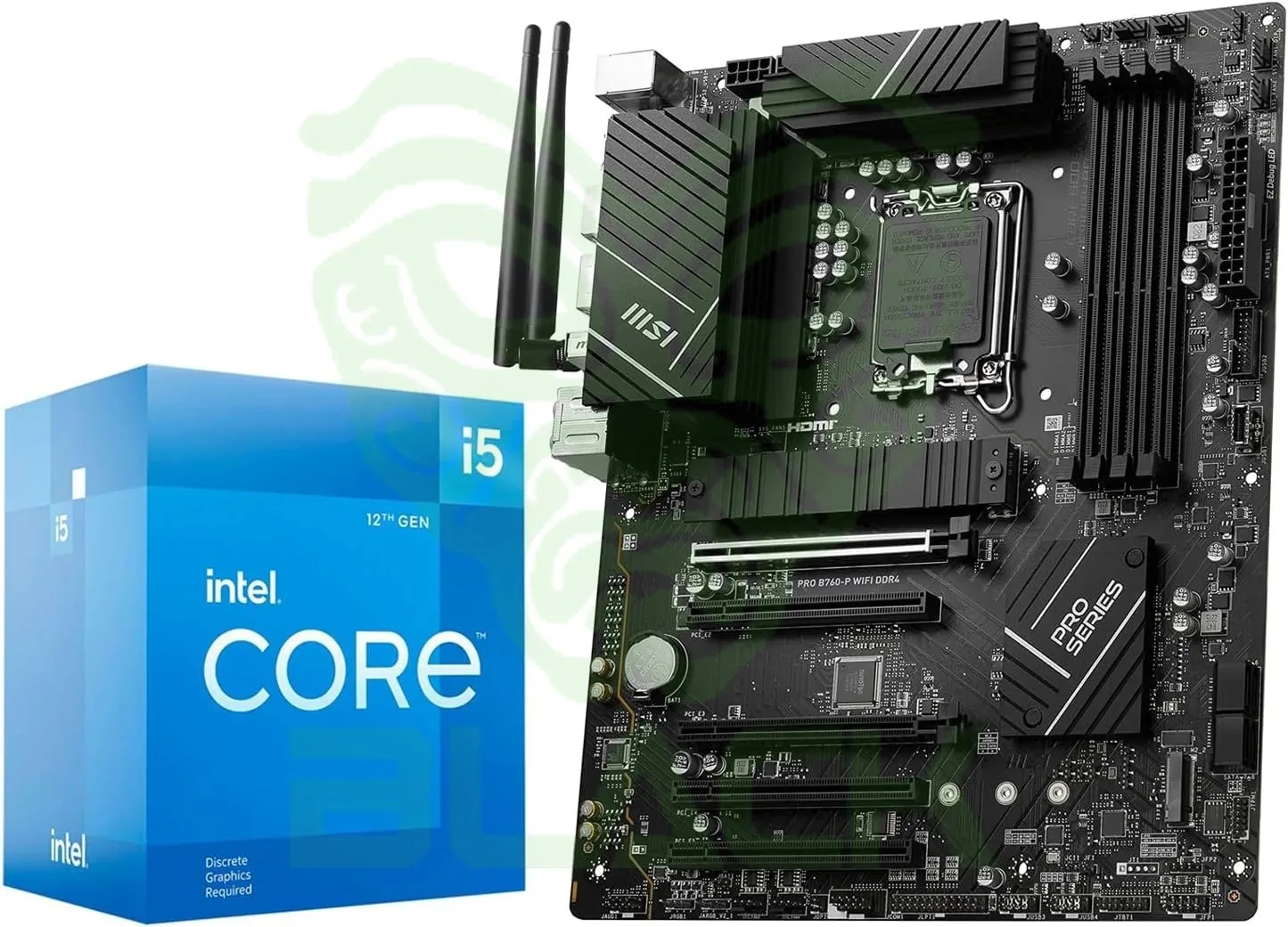 COMBO ECOVISION INTEL I5 12400F + MOTHER + 8GB