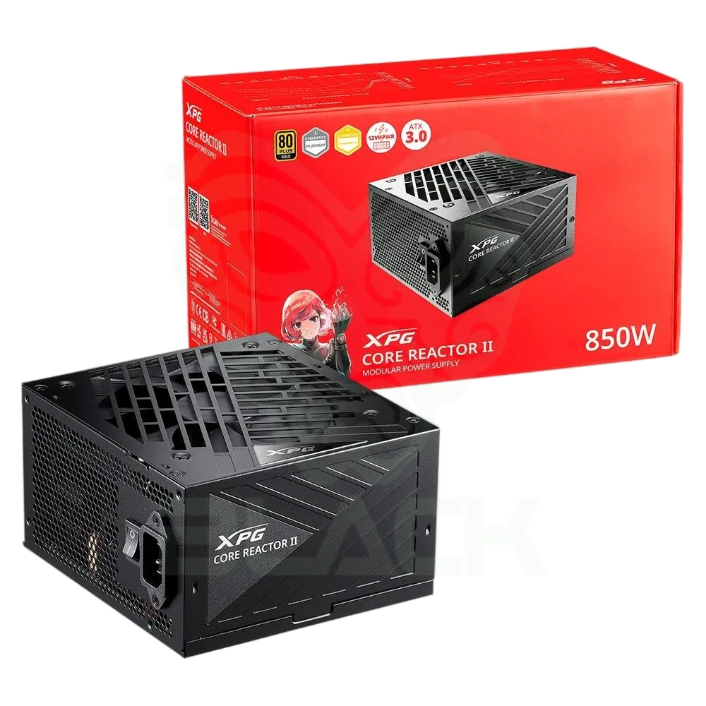FUENTE XPG CORE REACTOR II VE 850W 80 PLUS GOLD ATX 12V V3.1