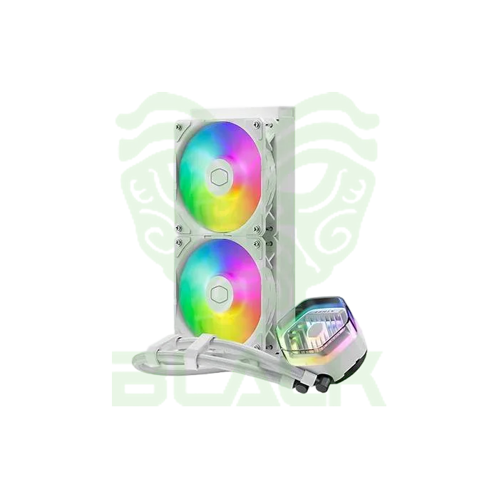 COOLER CPU COOLER MASTER MASTERLIQUID 240 ATMOS WHITE WATER COOLING ARGB