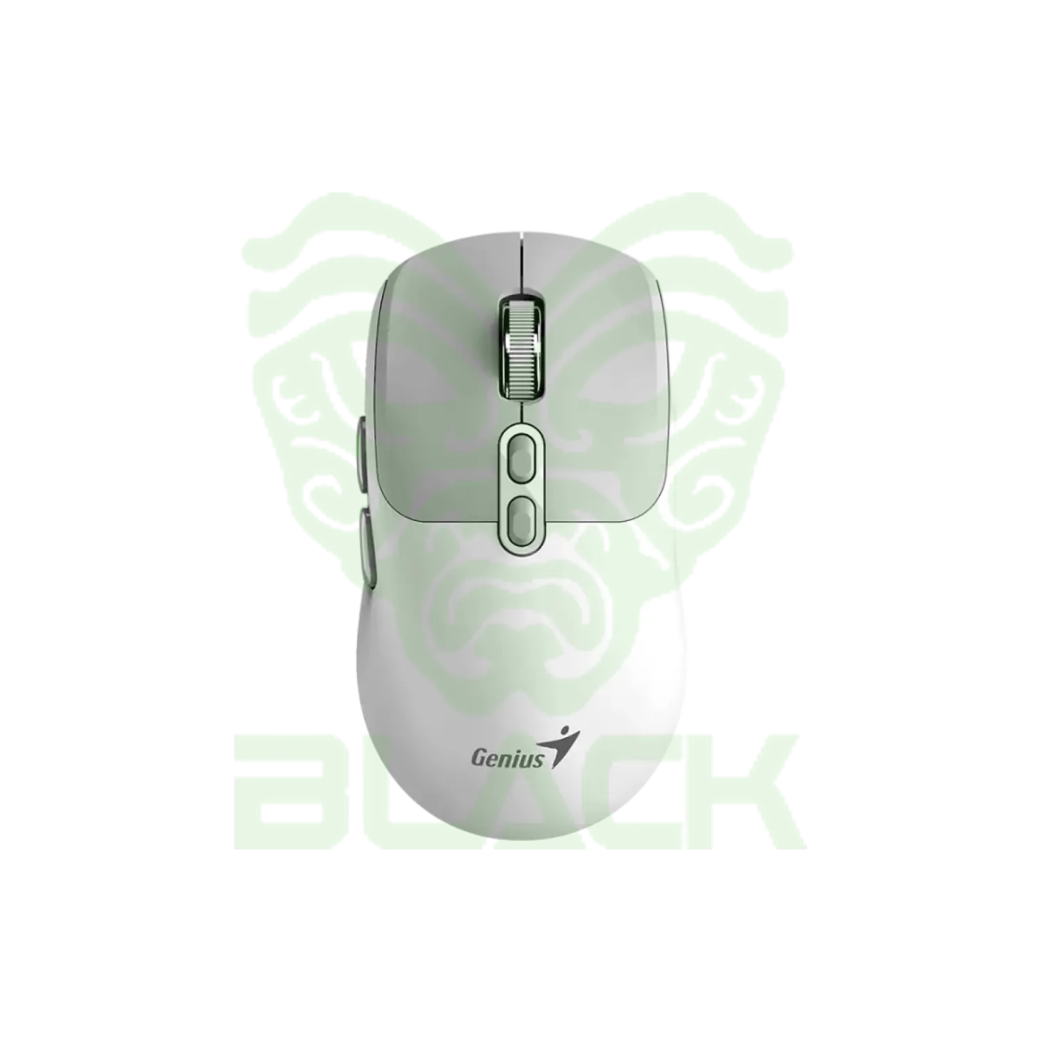 MOUSE WIRELESS GENIUS NX-8080S BT-2.4GHZ WHITE GREY