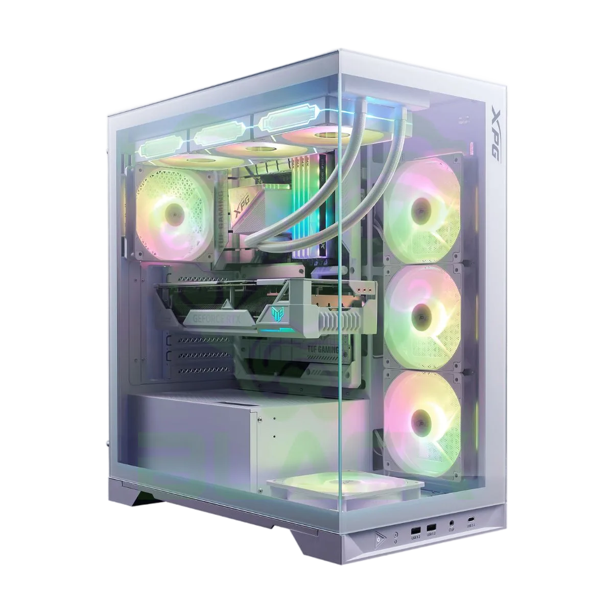 GABINETE XPG INVADER X BTF MEDIA TORRE ARGB
