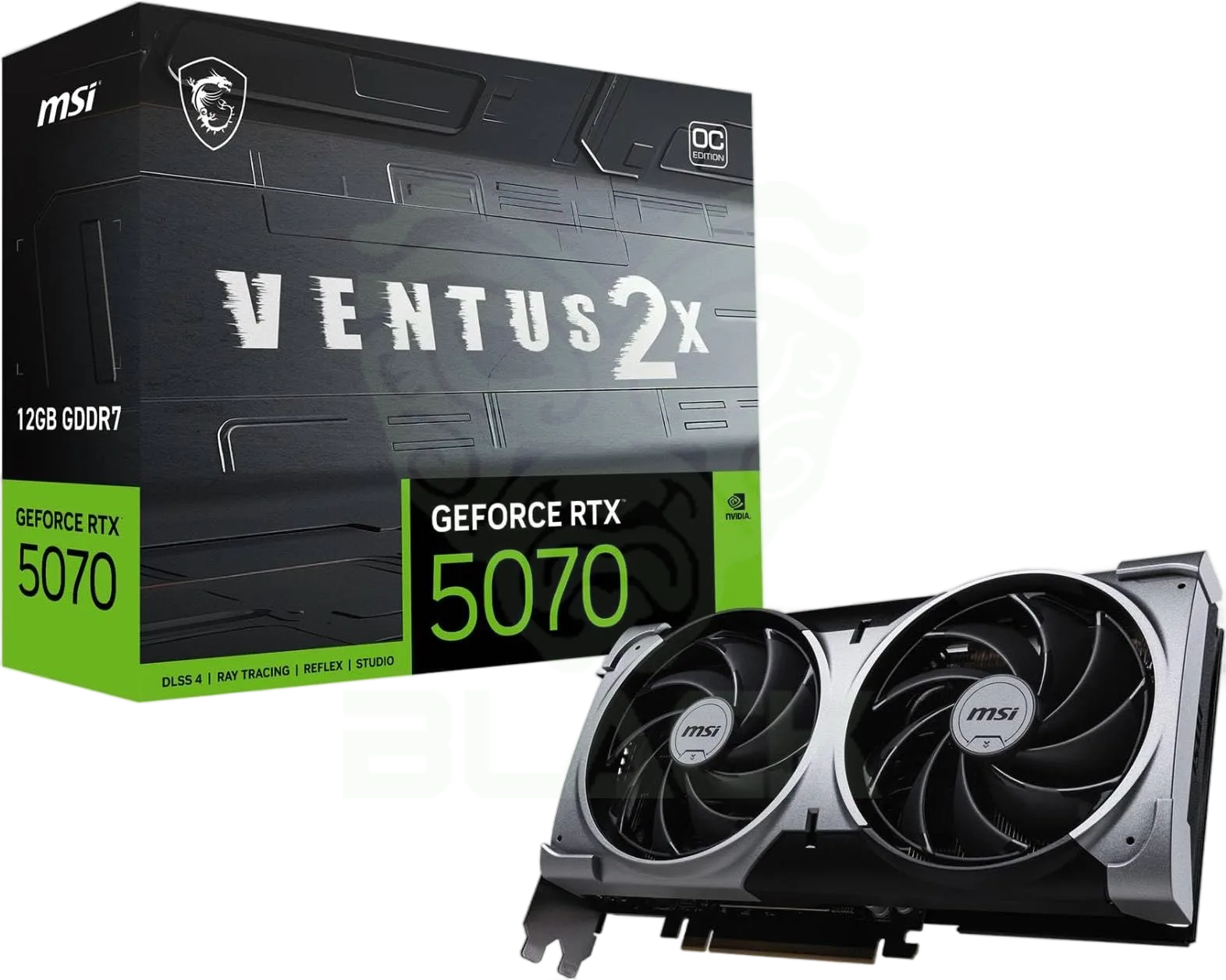 VGA 12GB RTX 5070 MSI VENTUS 2X OC