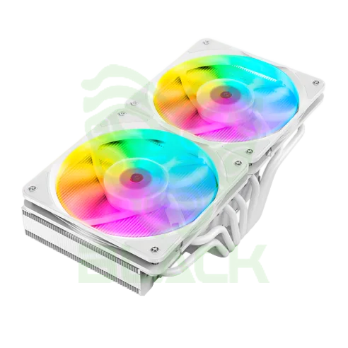 COOLER CPU JIUSHARK JF13K WHITE ARGB (1700/ AM5) 250W