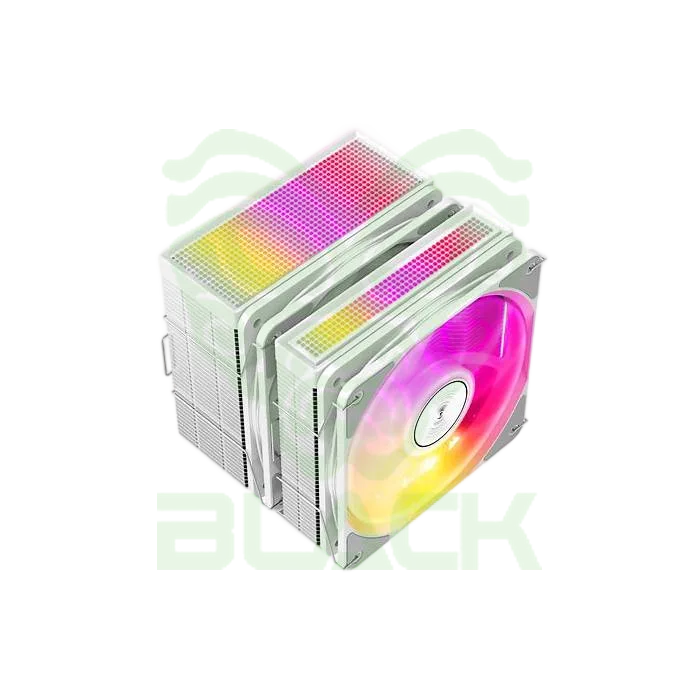 COOLER CPU JIUSHARK JF500 RUBY WHITE ARGB (1851 / AM5) 265W