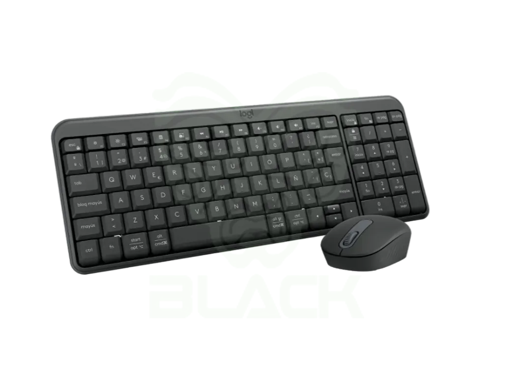 TEC+MOUSE LOGITECH MK250 BT BLACK LATINO CD