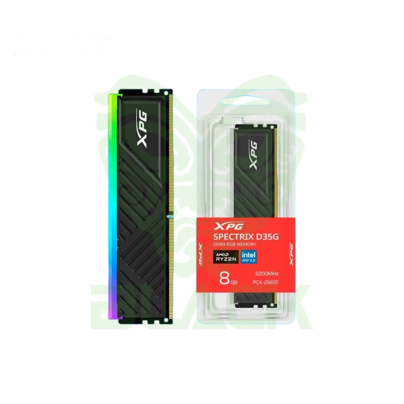DDR4 8GB XPG 3200MHZ SPECTRX D35G BLACK RGB