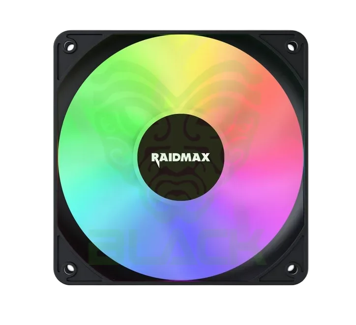 COOLER FAN 120MM ARGB PMW RAIDMAX INFINITA-AIR BLACK