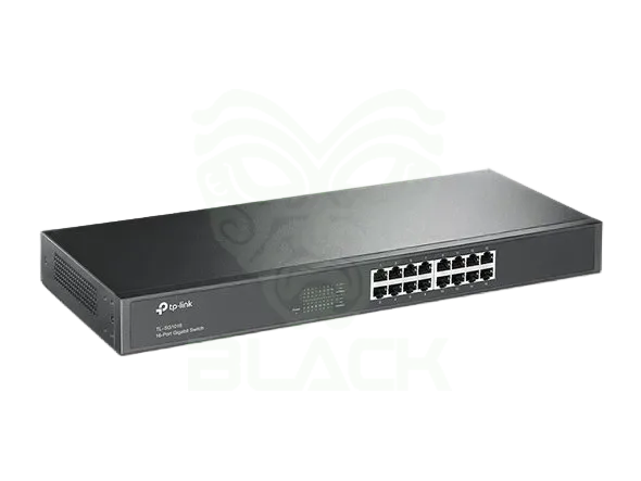 SWITCH 16P TP-LINK SG1016 GIGABIT GREEN 1U 19 RACK