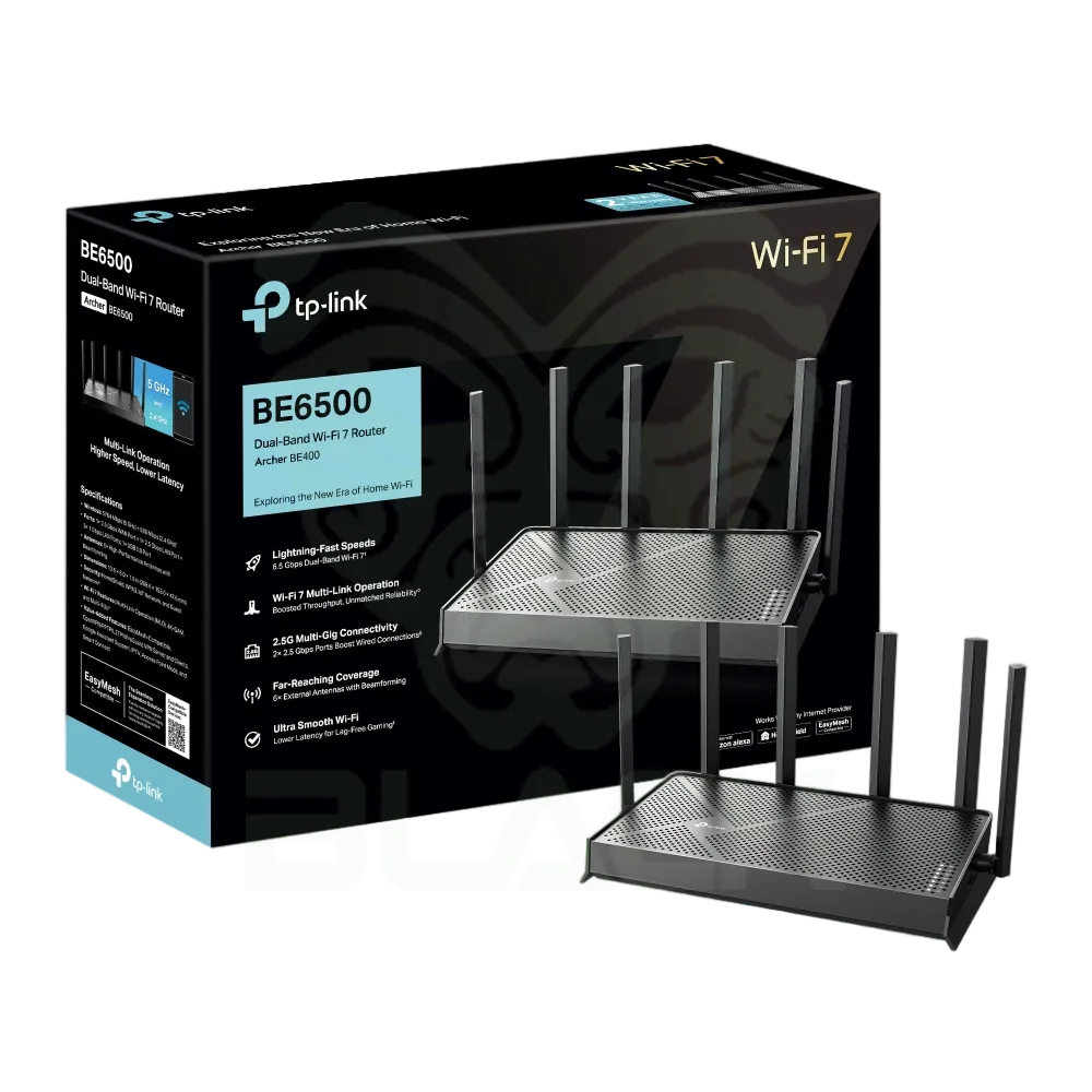 ARCHER BE400 BE6500 WIFI 7 DUALBAND MULTIGIGABIT TP-LINK