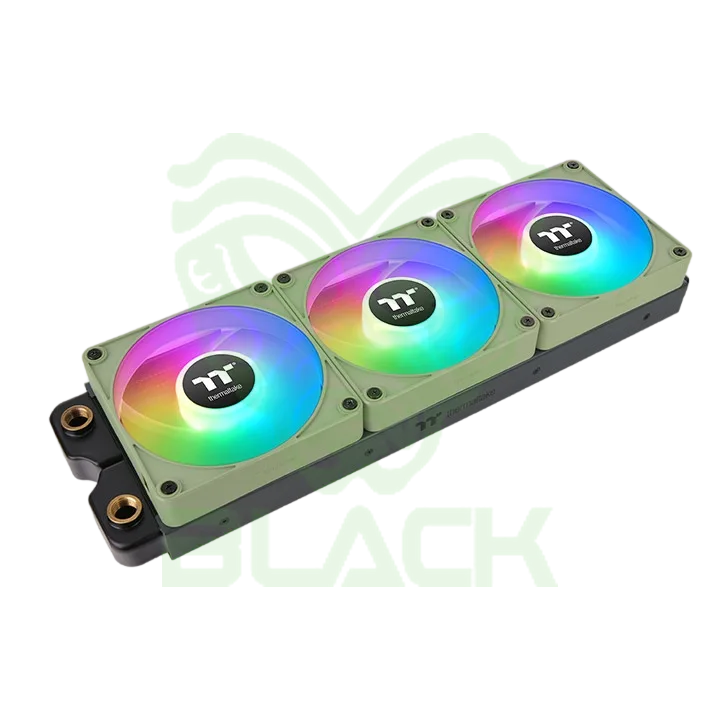 COOLER CPU THERMALTAKE CT120 EX ARGB SYNC MATCHA GREEN X3 FAN PACK
