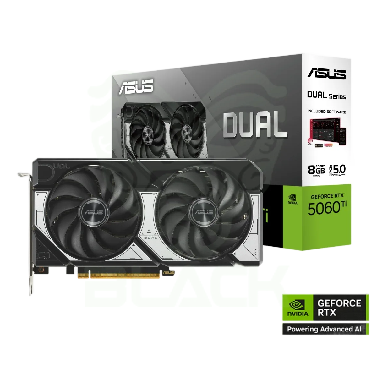 ASUS GEFORCE RTX 5060 TI DUAL OC EDITION 8G
