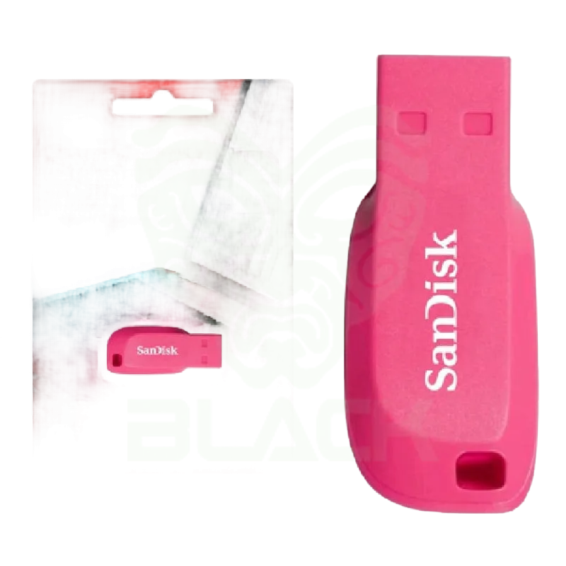 PEN DRIVE SANDISK CRUZER BLADE 32GB USB 2.0 TIPO A ROSA
