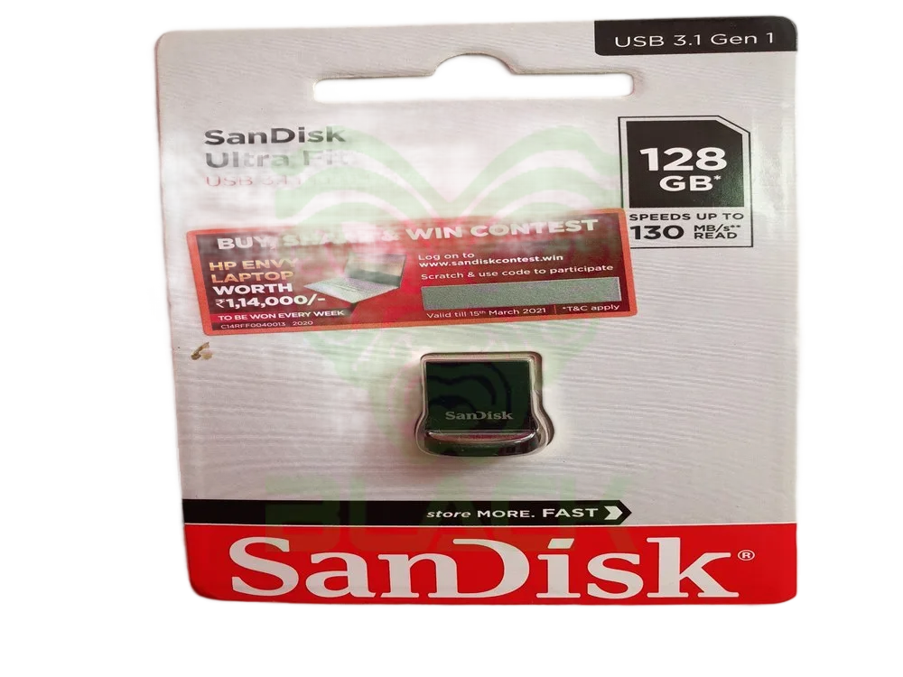 PENDRIVE SANDISK ULTRA FIT USB 3.1 - 128GB