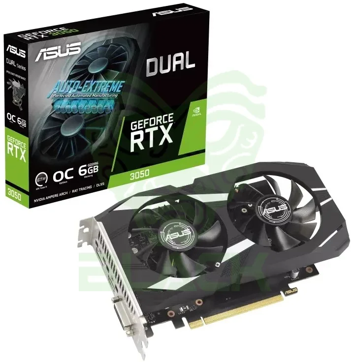 ASUS GEFORCE RTX 3050 DUAL OC EDITION 6G
