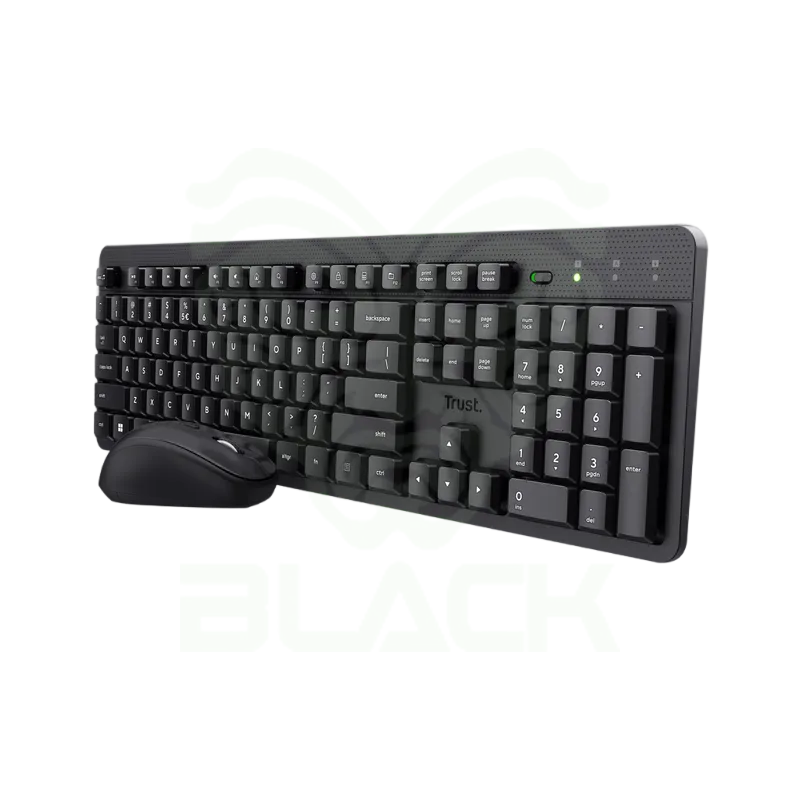 TECLADO Y MOUSE TRUST ODY II WIRELESS ES WHITE
