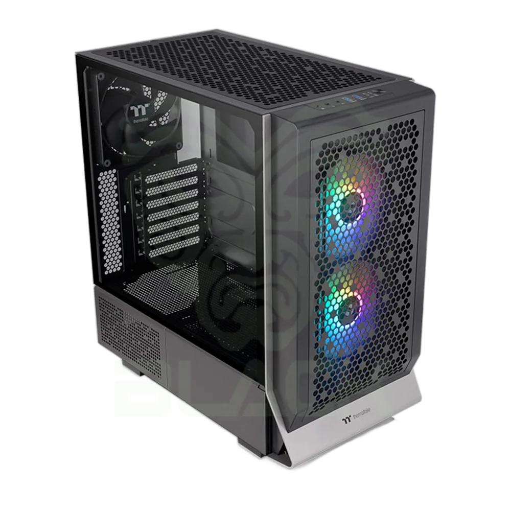 GABINETE THERMALTAKE CERES 300 TG ARGB BLACK TEMPERED GLASS