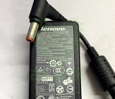 Cargador Lenovo 20V - 2A