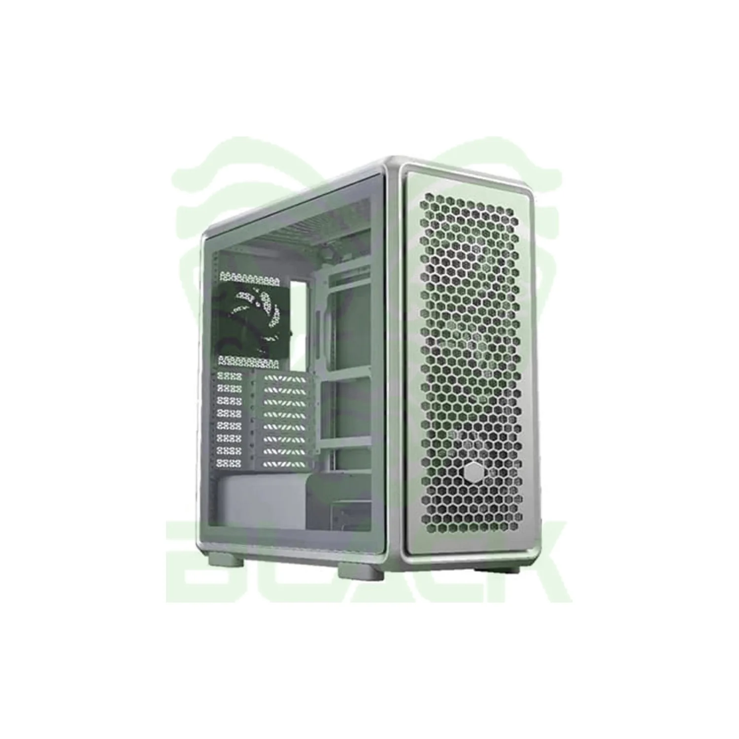 GABINETE COOLER MASTER MASTERFRAME 600 4 FANS SICKLEFLOW ARGB ALUMINIO MODULAR SILVER S/FUENTE