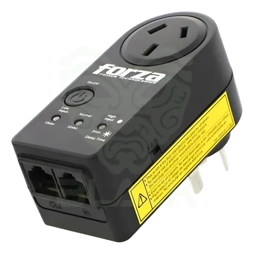 PROTECTOR VOLTAJE 1800W FORZA FVP-1202N-A ZION 220V