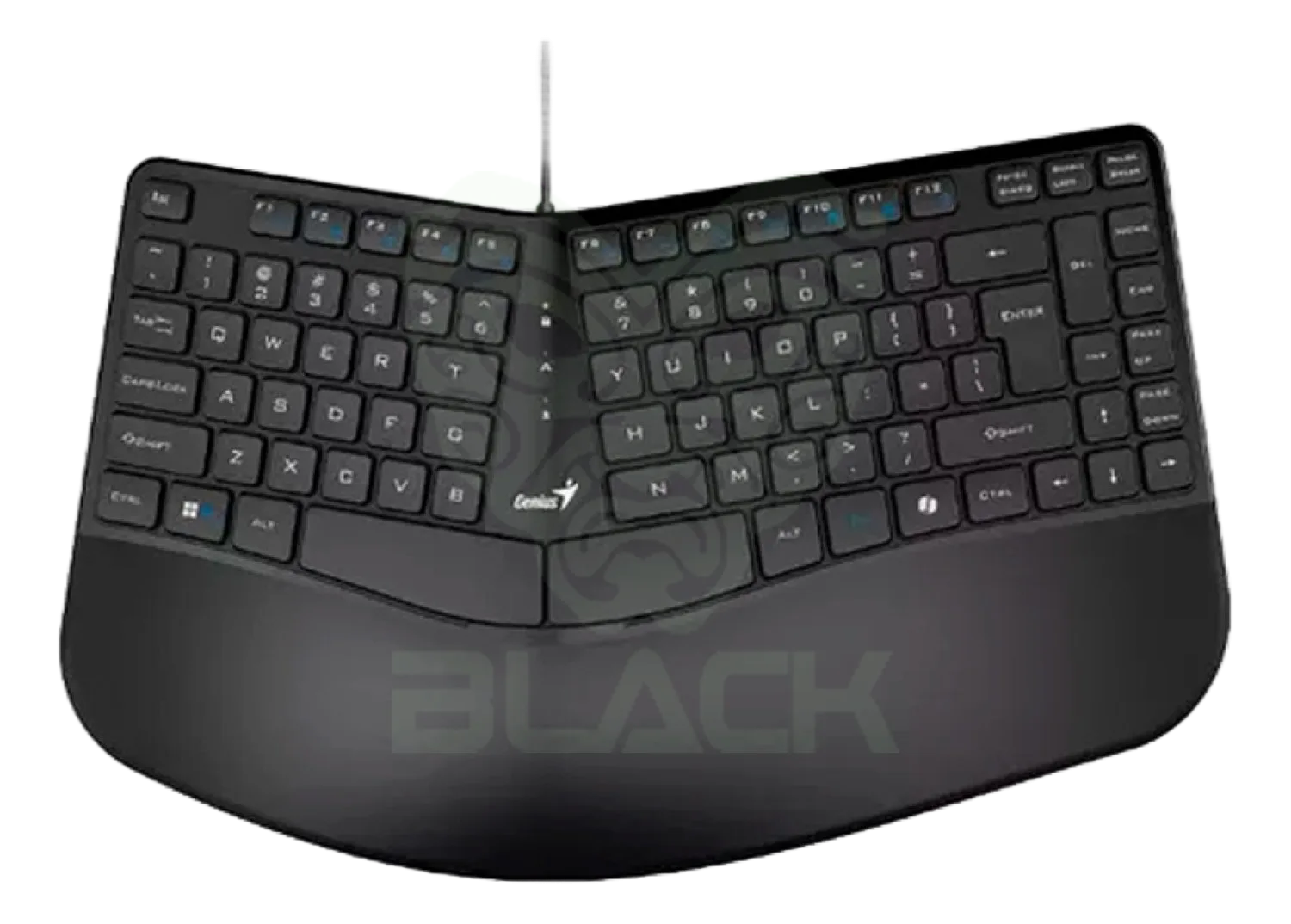 TECLADO CURVO ERGONOMICO GENIUS ERGO KB-700 BLACK USB